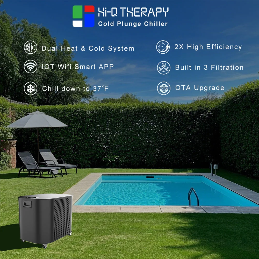 1Hp Ice Bath Chiller Wifi Controlled With Pump