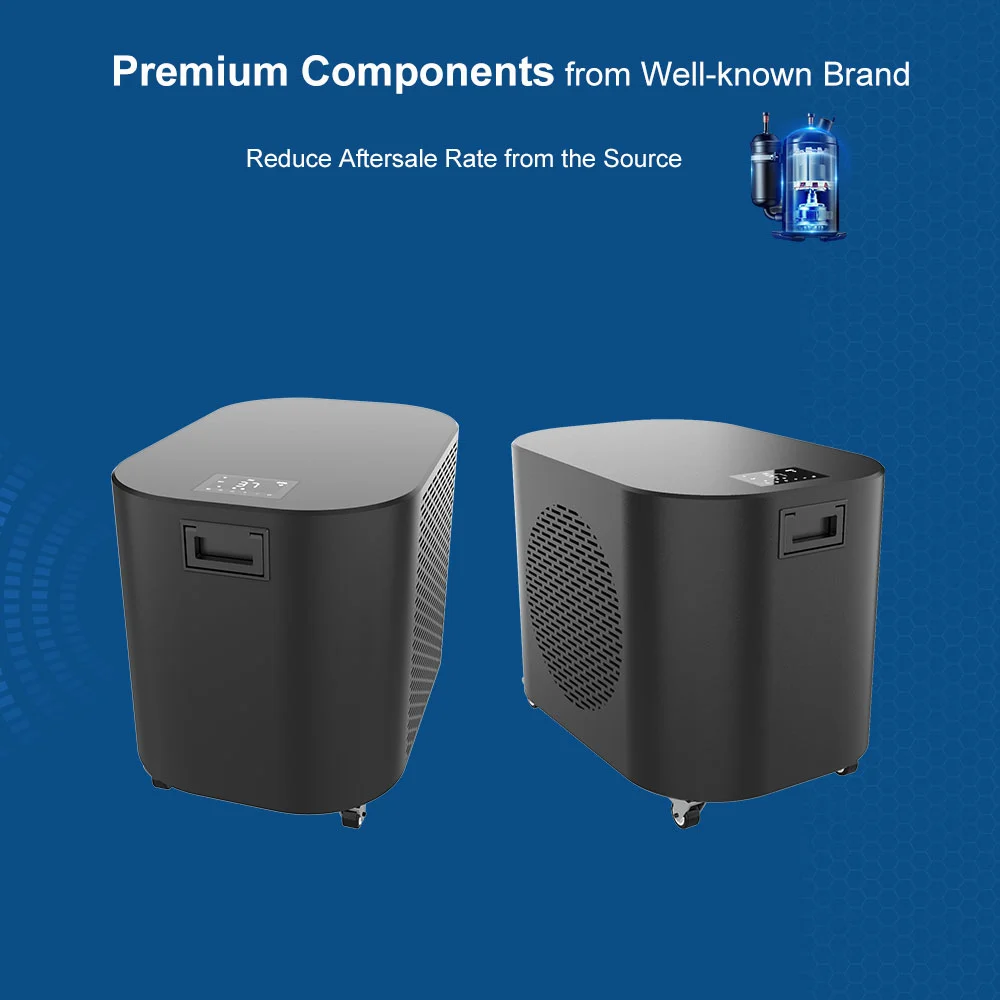 1Hp Ice Bath Chiller Wifi Controlled With Pump